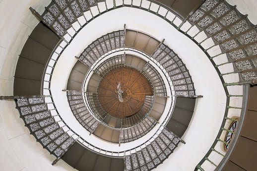 Jagdschloss GranitzTurm Treppenhaus