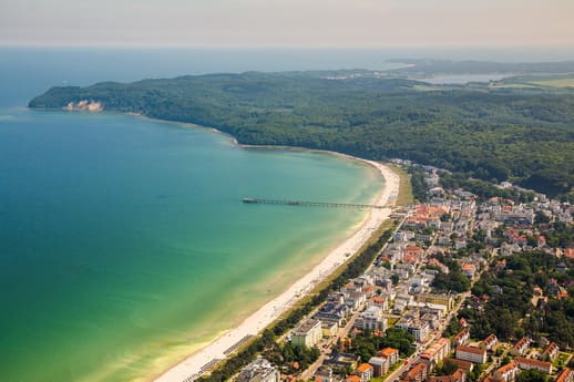 Rundflug Rügen Ostseebad Binz Prora Flugagentur MV